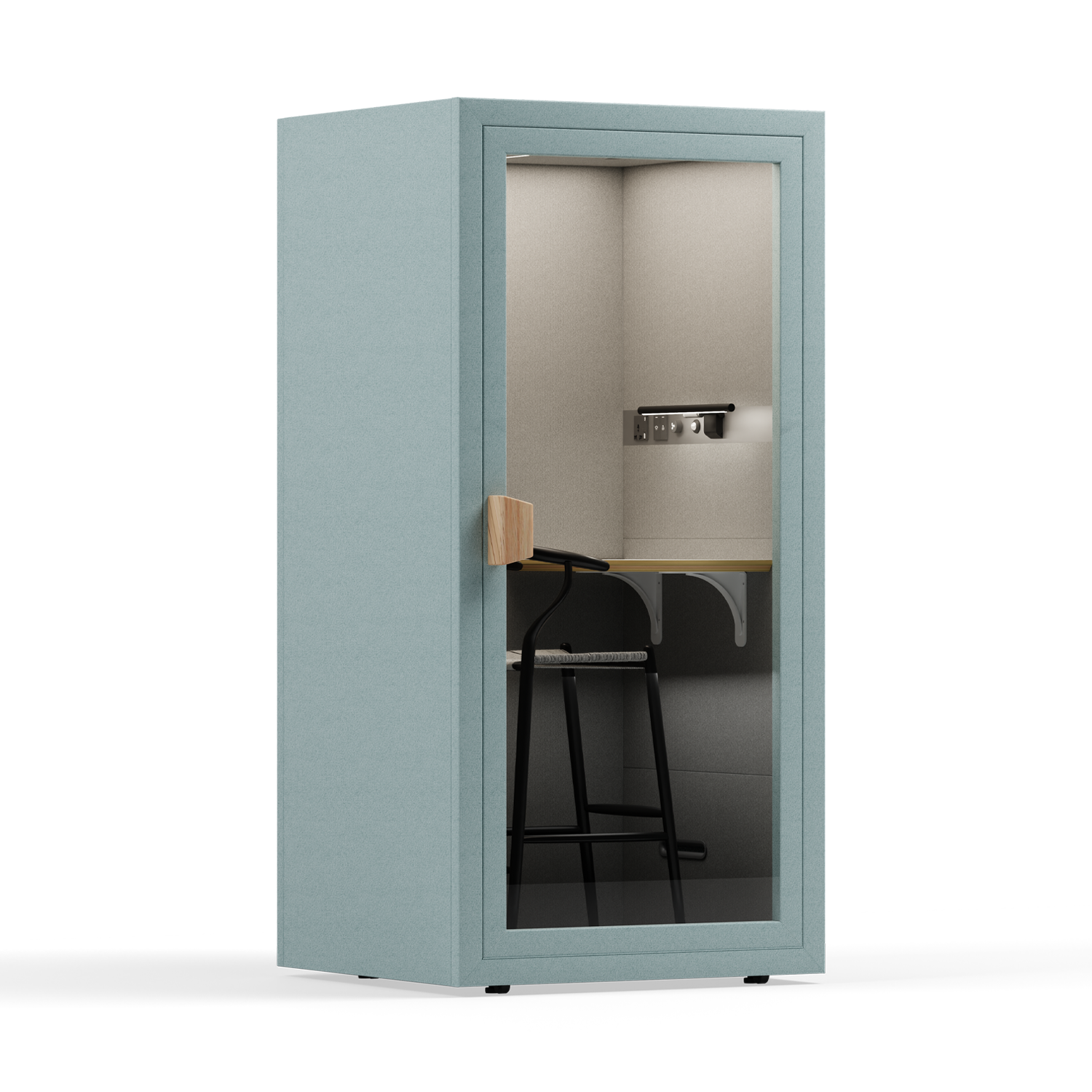 Office Phone Booth Folio - Stand UpFolio Dusty Teal / Furniture Set 2