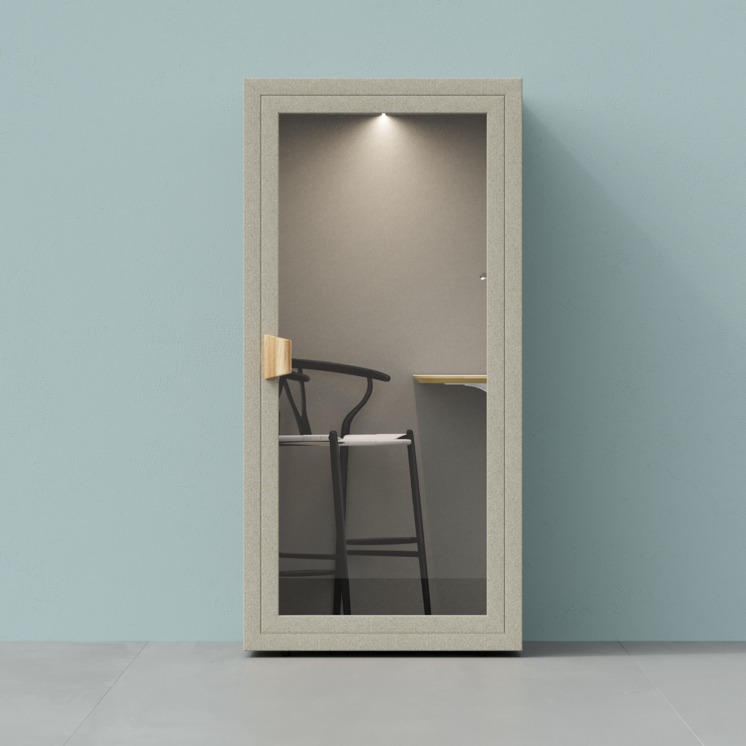 Office Phone Booth Folio - Stand UpFolio Beige / Furniture Set 2
