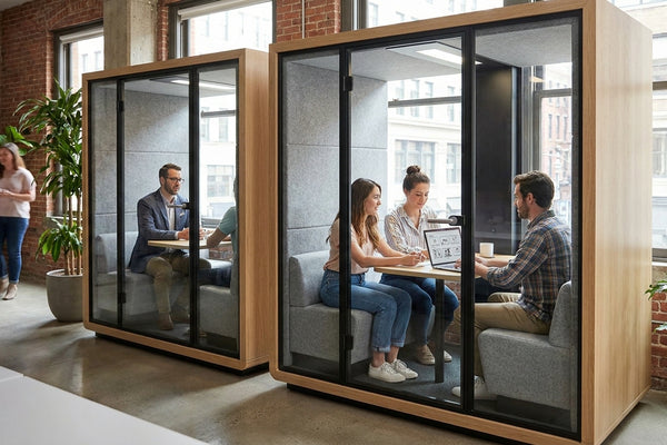 Meeting booths for advertising agencies
