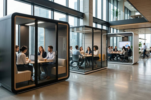 Meeting pods ranked by seating capacity in 2026