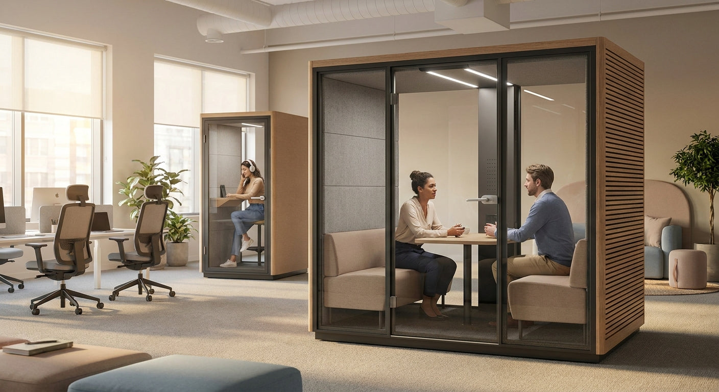 How to Plan Office Space With Acoustic Pods (2026)