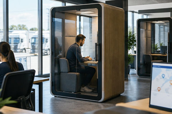 Office pods for fleet management offices: complete guide
