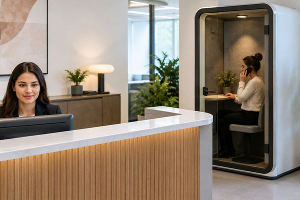 How to give receptionists a private place for sensitive calls