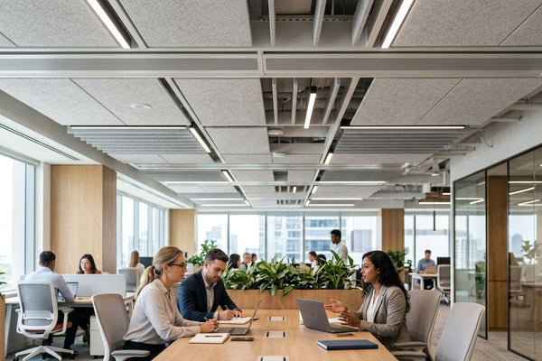 Best acoustic ceiling panels for office noise control 2026