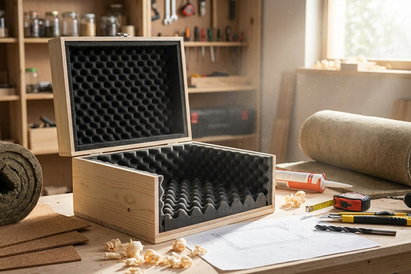 How to soundproof a box for home use