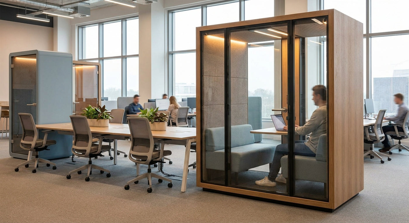 How to pick a phone booth for a hot-desk office