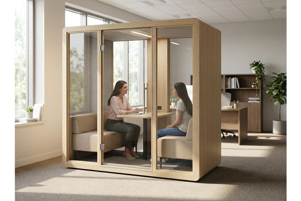 Meeting pods for school counselor offices