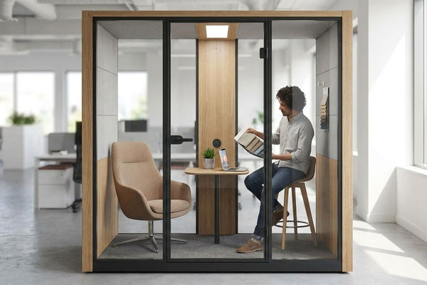 How to select office pod seating and accessories