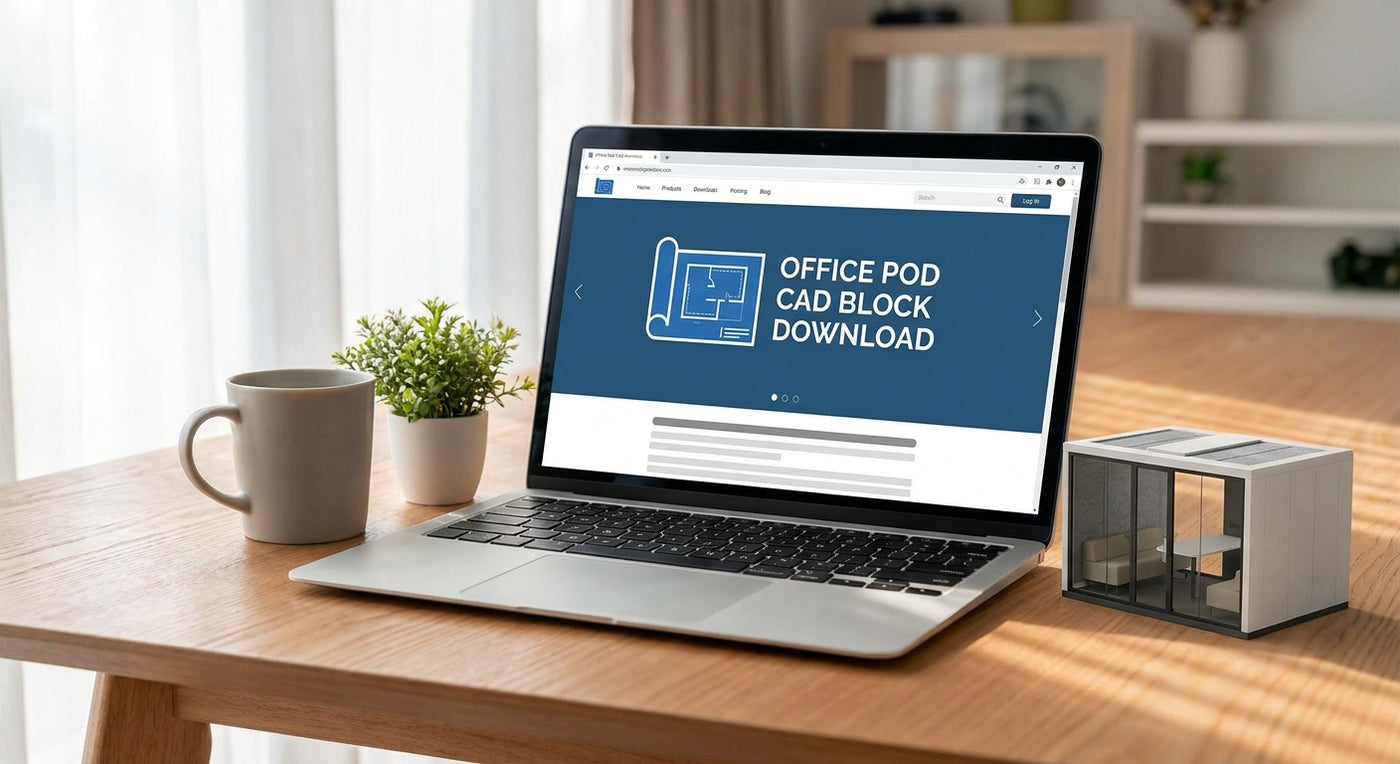 How to download office pod CAD blocks for free