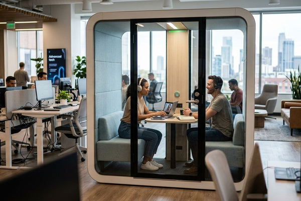 Best acoustic pods for telecom company offices in 2026