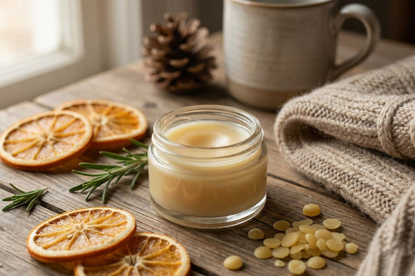 Lip butter balm for dry winter lips
