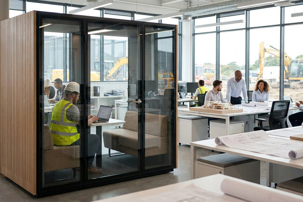 Best acoustic pods for civil engineering and infrastructure firms