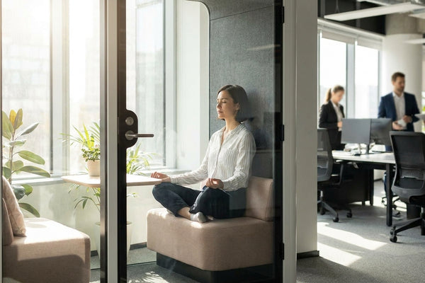 How to use a solo pod as a private meditation space at work
