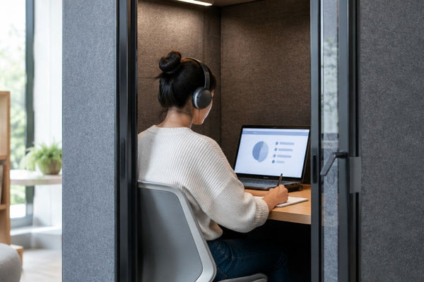 Best soundproof booths for remote exam invigilation