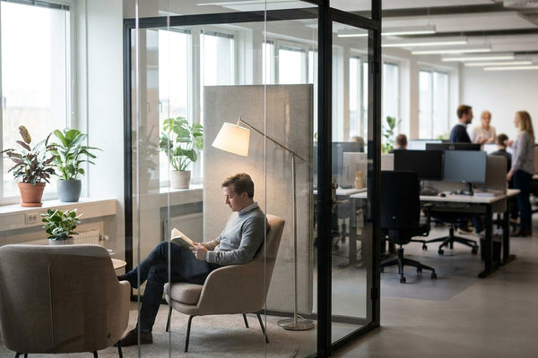 How to set up a quiet zone in a busy office