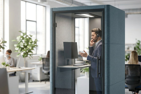 How to set up a standing phone booth for sales cold calls