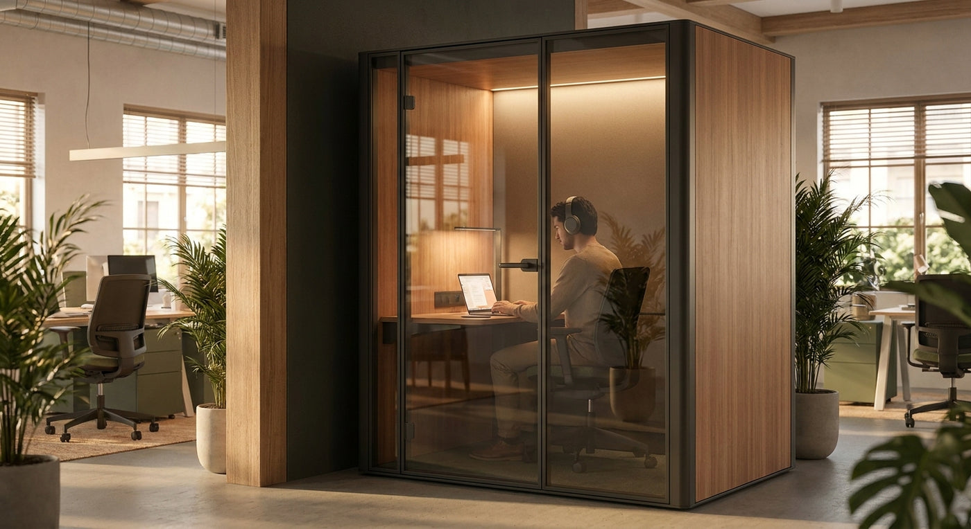 How to use a solo office pod for deep focus work
