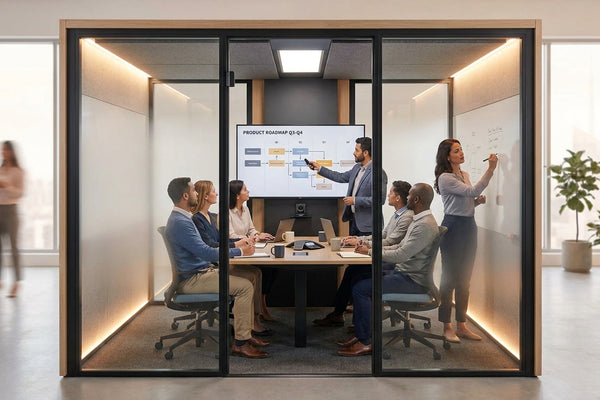 Best 6 person meeting pod for product roadmap sessions