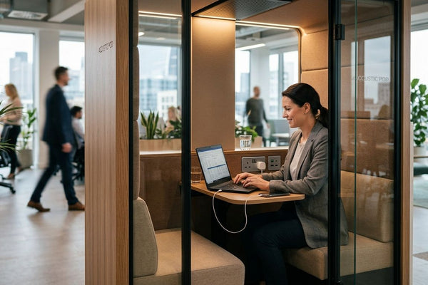 Best office pods with built-in power and USB charging 2026