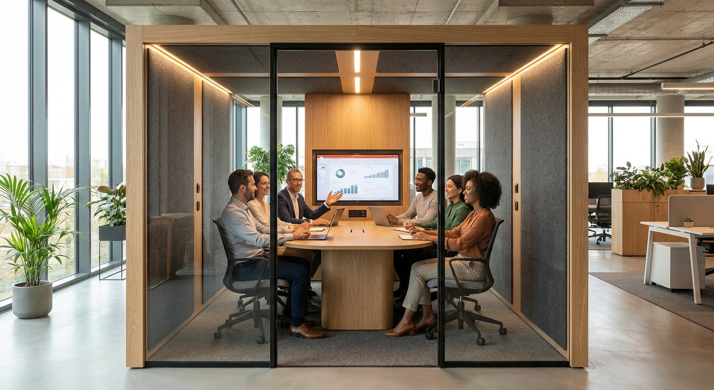 Best 6 person meeting pod for collaborative teams
