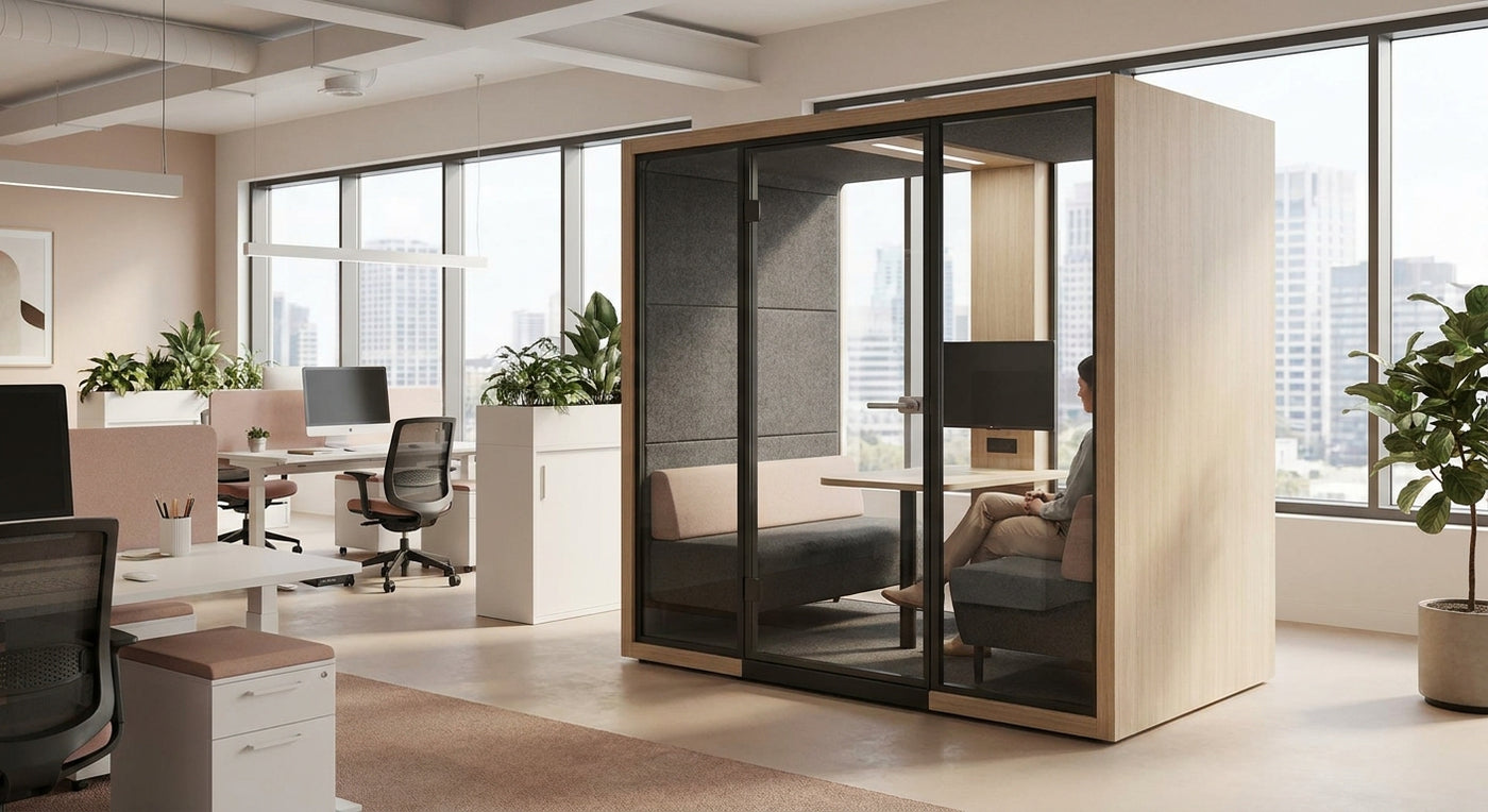 How to pick a soundproof meeting pod for your office