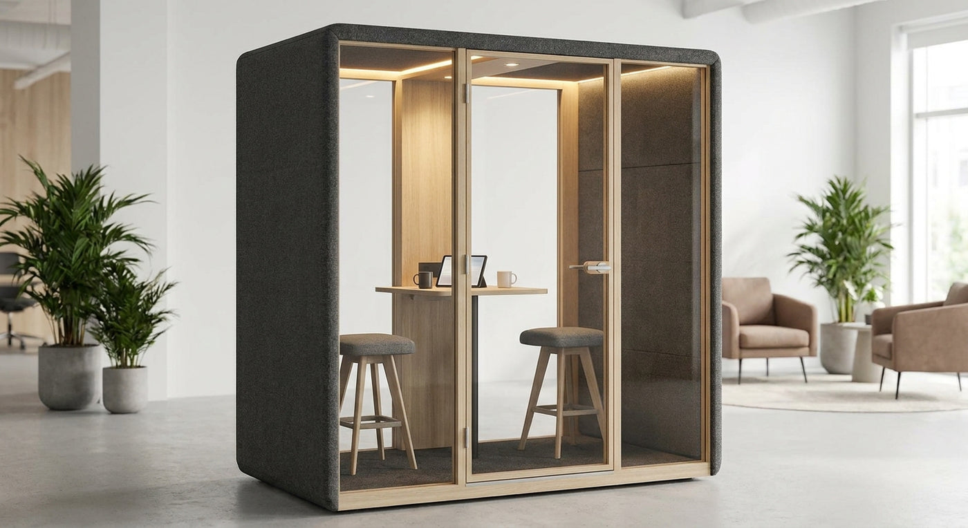 Best 2 person soundproof booth for private calls