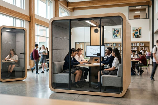 Best soundproof pods for K-12 schools in 2026