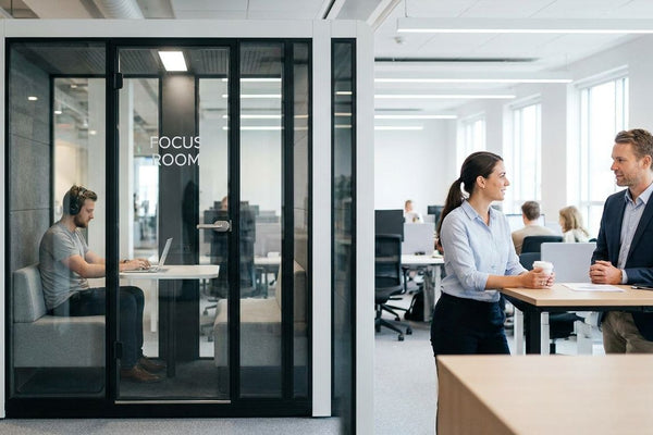 Soundproof booths for talent acquisition teams