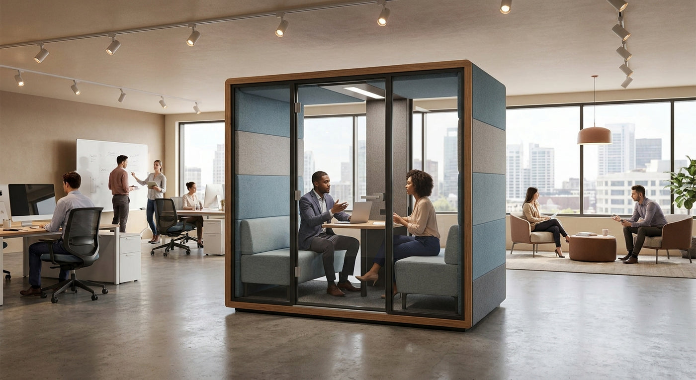 How to choose a meeting pod for a startup office