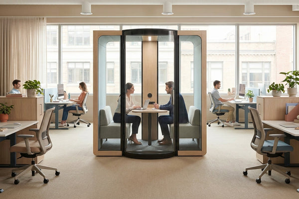 Best office meeting pod for a flex-desk floor plan