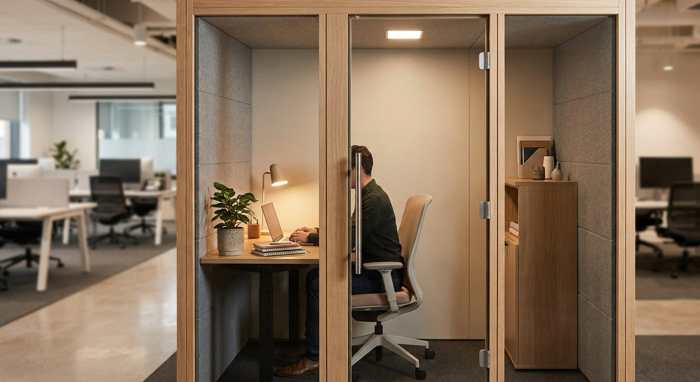 How to choose office pod furniture and accessories