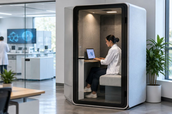 Best soundproof pods for medical device companies