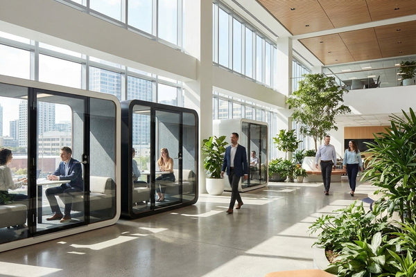 Best acoustic pods for franchise business headquarters