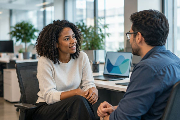 How to give feedback privately in an open-plan office