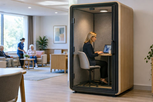 Best soundproof pods for care home manager offices