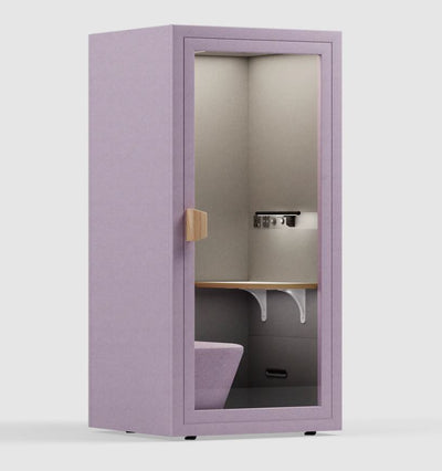 Design dell'ufficio di casa: approfitta della versatilità della cabina telefonica del folio