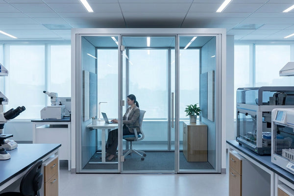 Best office pods for biopharmaceutical research facilities