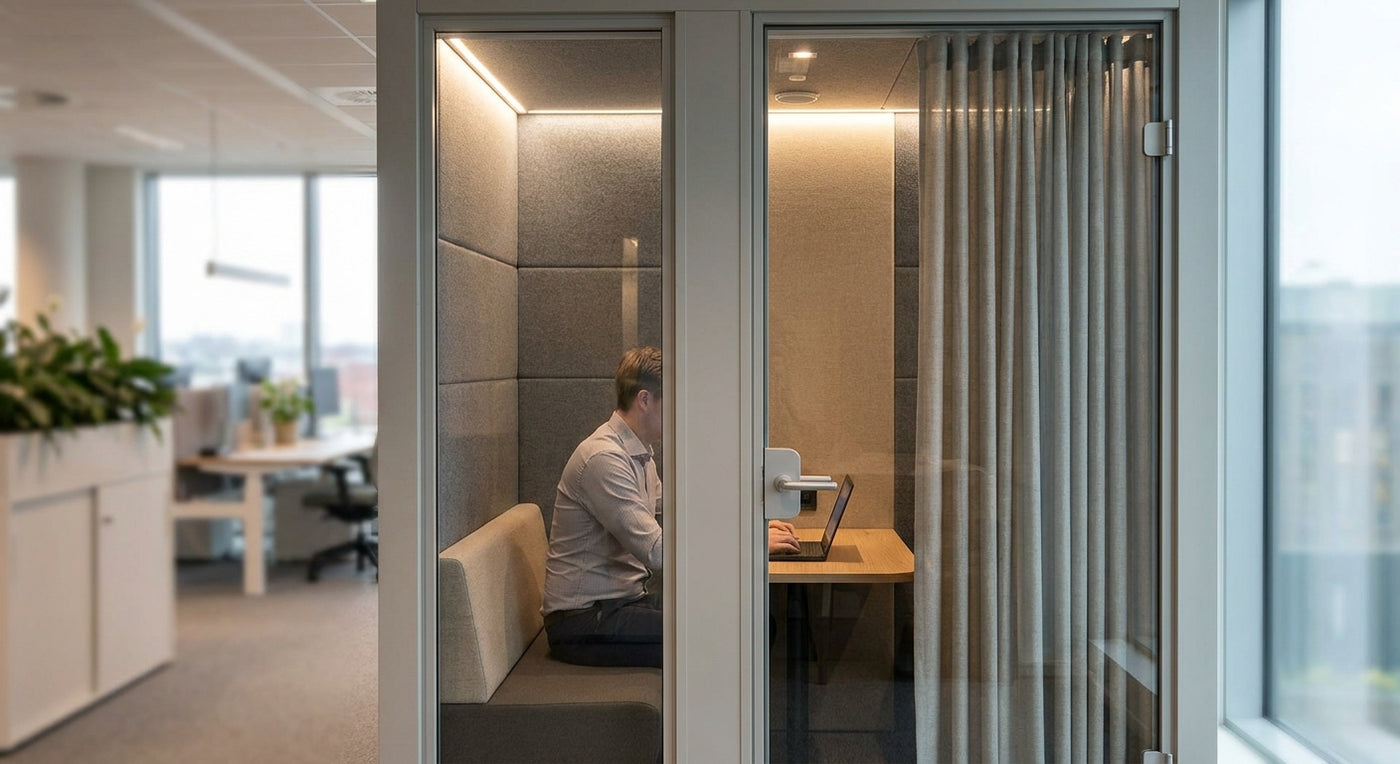 How to soundproof a small meeting booth