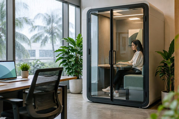 Do office pods work well in humid climates?