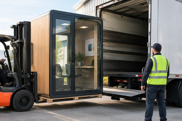 How much does it cost to ship an office pod?