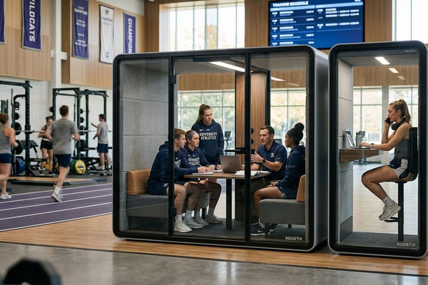 Best acoustic pods for sports teams and athletic departments