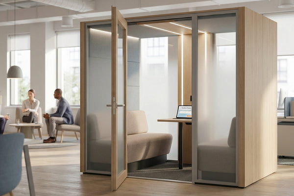 How to use an office pod for anonymous staff feedback sessions