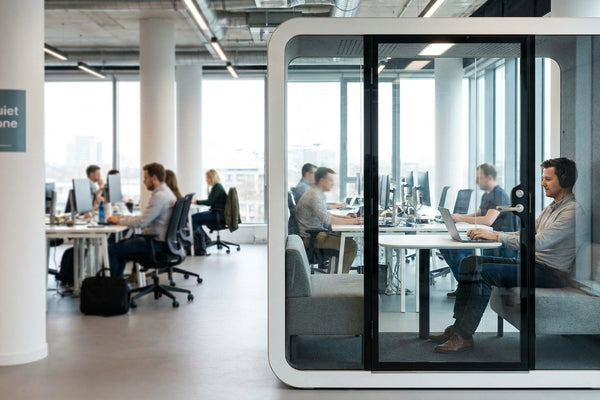 How to use office pods to reduce noise-related sick leave