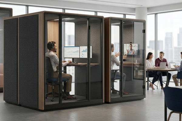 Best soundproof booths for insurance claims handling teams