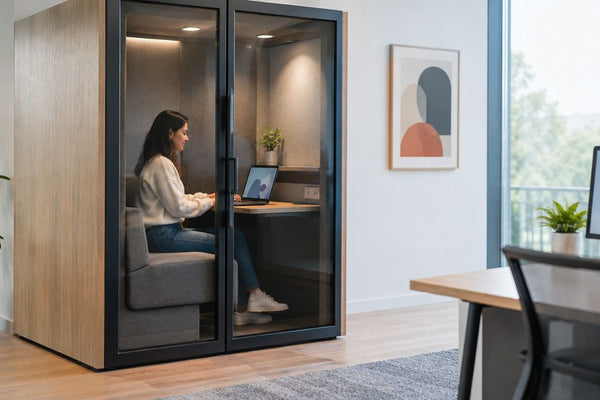 Do office pods need wiring or are they plug-and-play?