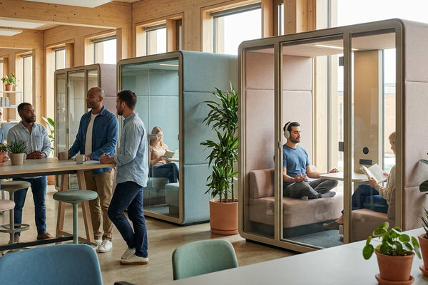 How to use office pods to support employee wellbeing programs