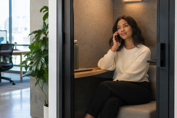 Where can staff take personal calls at work?
