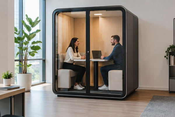 How much floor space does a 2 person pod take up?