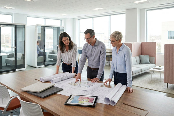How to plan acoustic zoning in offices