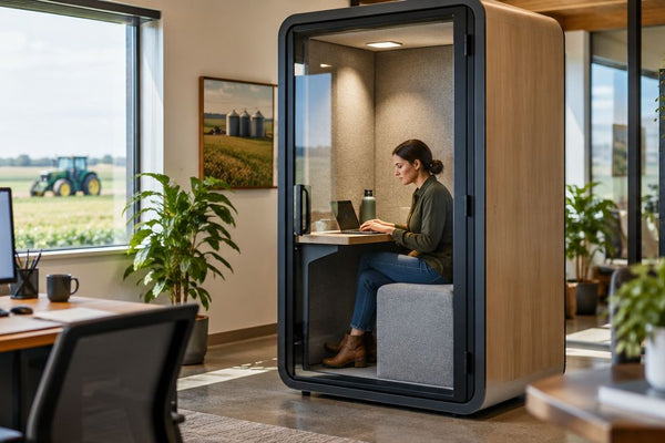 Best soundproof pods for farm and agribusiness offices